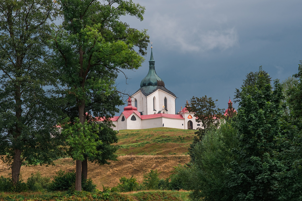 Žďár nad Sázavou, kościół świetego Jana Nepomucena na Zielonej Górze